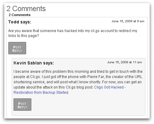 Blogger Kevin Sablan comments on his blog about his unexpected traffic