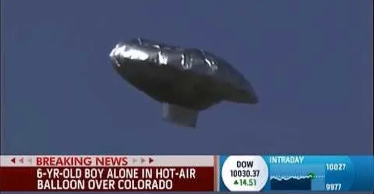 Balloon Boy throws up on TV – Sick hackers take advantage