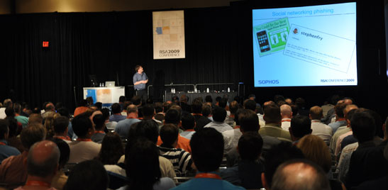 Cluley at RSA Conference 2009