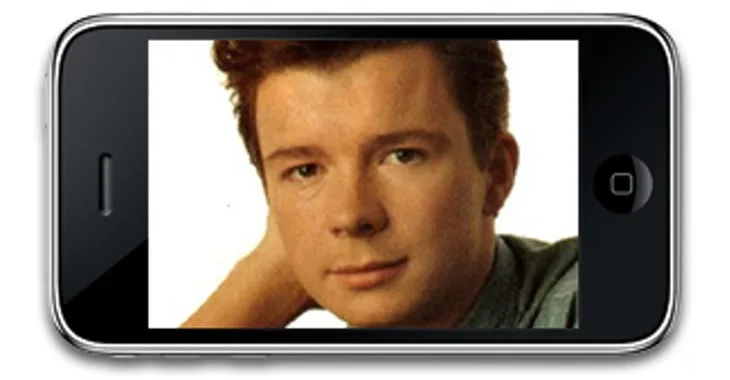 First iPhone worm discovered – ikee changes wallpaper to Rick Astley photo