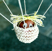 Potato in basket Potato in basket