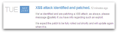 Response from Twitter