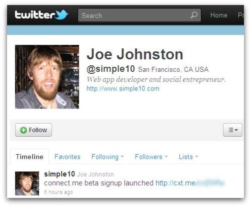 Joe Johnston on Twitter