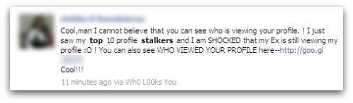 Top 10 profile stalkers - Facebook