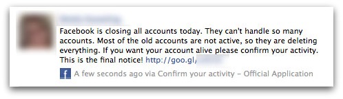 Facebook closing all accounts today