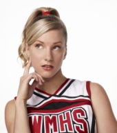 Heather Morris as Glee character Brittany
