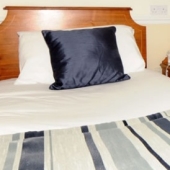 Atlantic Hotel bed