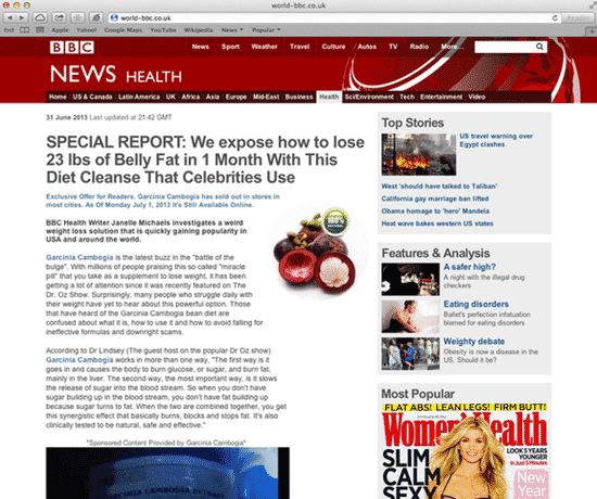 Is this really the BBC's website?