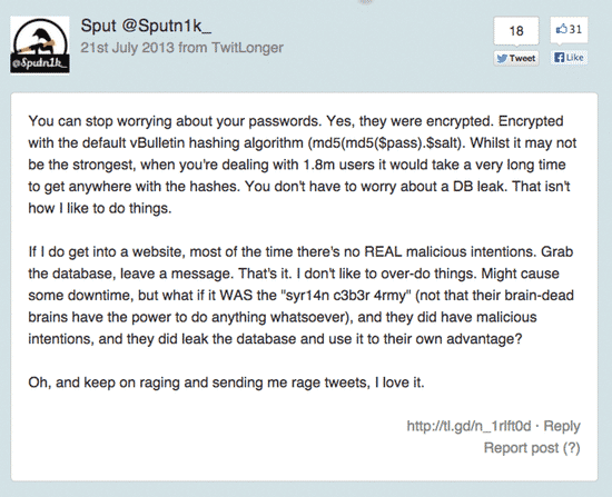 Message from Sputn1K