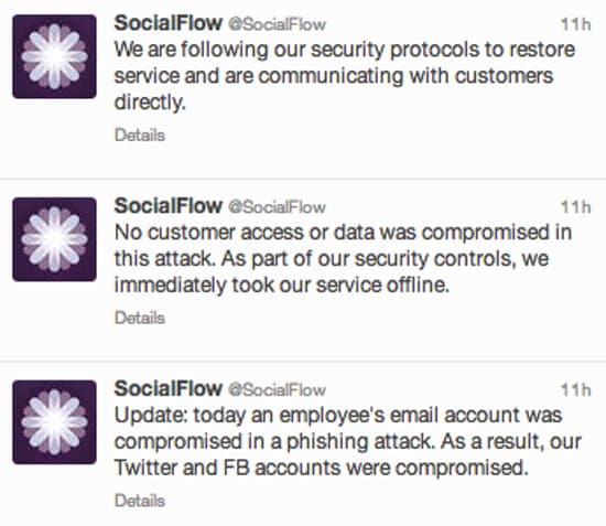 SocialFlow admits hack