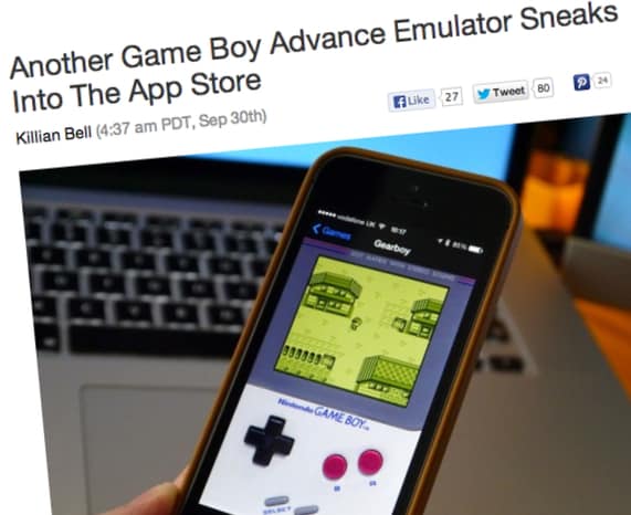 Game Boy Advance emulator sneaks out into iOS • Graham Cluley