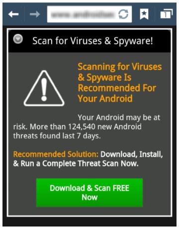 Fake anti-virus download