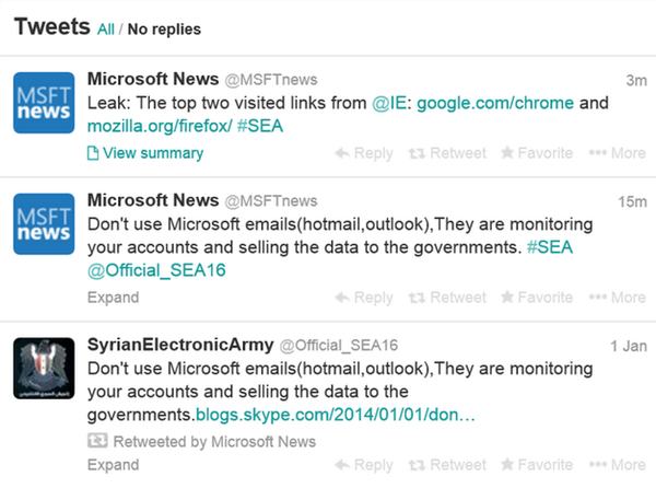 Microsoft Twitter hack