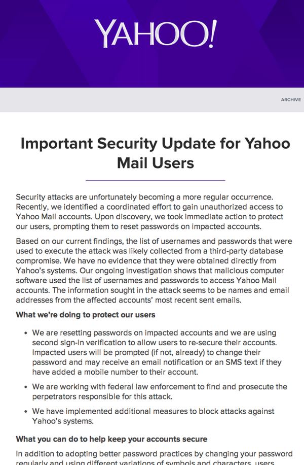 Yahoo forced to acknowledge Yahoo Mail problems in worst failure