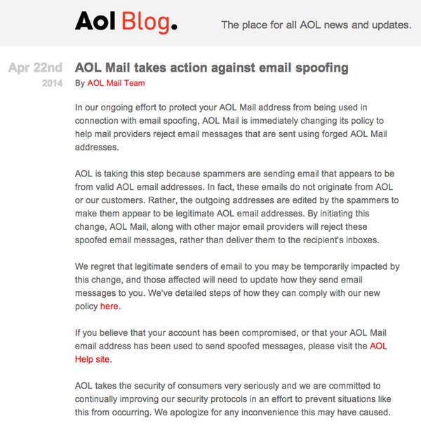 AOL response