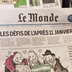 Le Monde’s Twitter account hacked to say “Je ne suis pas Charlie”