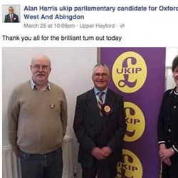 I’m not a racist homophobe, my Facebook was hacked! says UKIP candidate