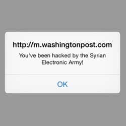 How the Washington Post was hijacked by the Syrian Electronic Army (again)