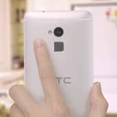 HTC fingerprint scan