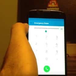 How to bypass the Android lock screen with a very long password