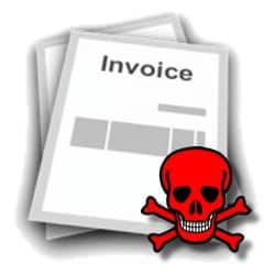 Watch out for malware disguised as unpaid invoices!