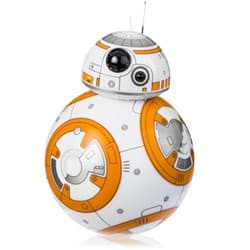 BB-8 Star Wars droid toy. The insecurity is strong with this one