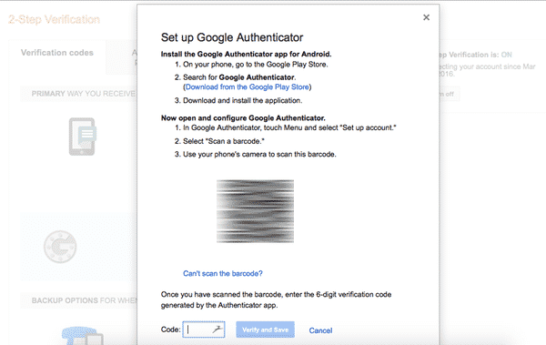 How to use Google Authenticator app for Yahoo mail 