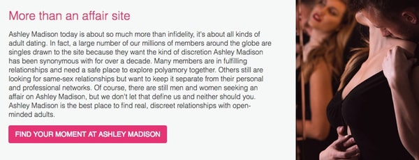 Ashley madison new site
