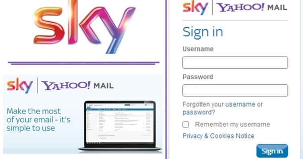 Sky customers told to change passwords after massive Yahoo hack