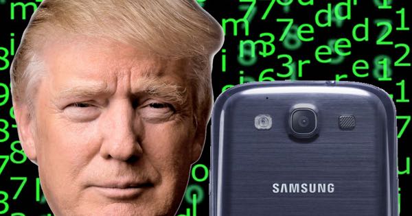 Senators raise concerns over Donald Trump's smartphone security