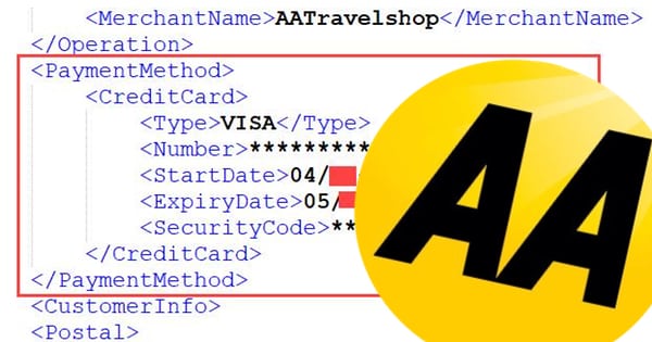 Yes - despite what it says - AA customer credit card data was breached