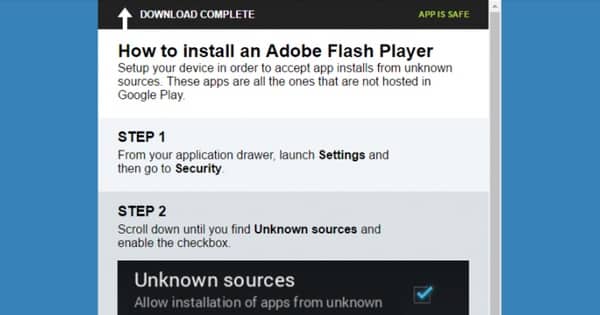 It's a trap! Marcher banking trojan masquerades as Adobe Flash Player for Android