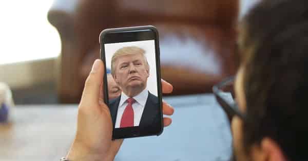 Donald Trump's smartphone security