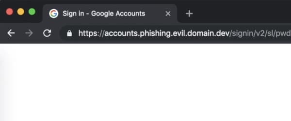 Phishing domain
