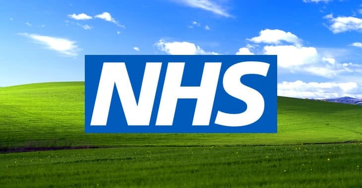 Thousands of NHS computers are still running Windows XP from beyond the grave