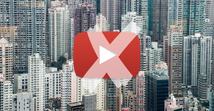 210 YouTube channels disabled for targeting Hong Kong protests