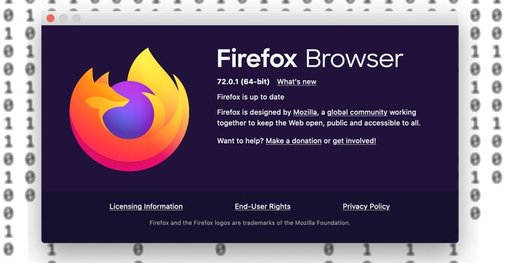 Stop everything. Update Firefox now