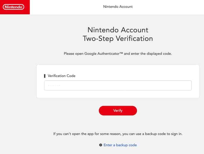 nintendo backup codes