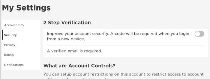 How To Better Protect Your Roblox Account From Hackers With Two Step Verification 2sv Graham Cluley - how to sign in to roblox with a email