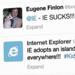 Internet Explorer sucks less than it used to, claims Microsoft