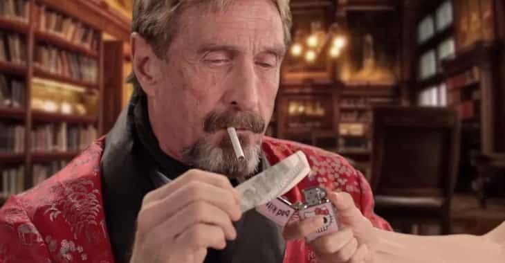 John McAfee arrested on US tax evasion charges