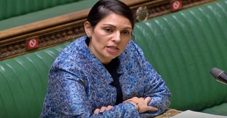 Priti Patel backs ad campaign that criticises Facebook's stance on end-to-end encryption