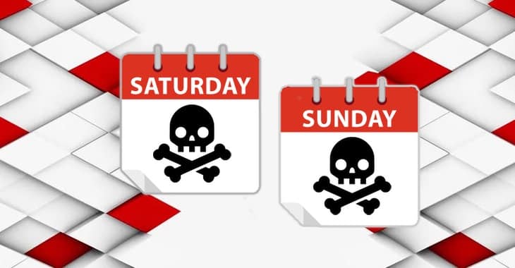 “Attackers don’t take the weekends off, and neither should your cybersecurity”