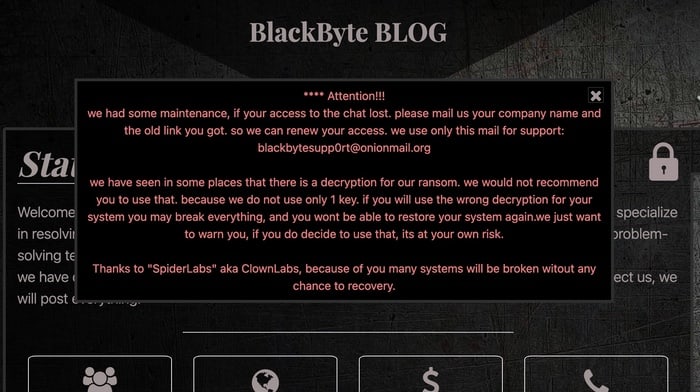 Blackbyte blog