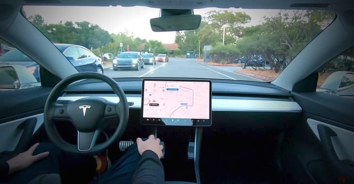 Tesla reverses “Full self-driving” beta update after sudden braking reports