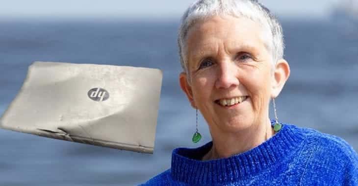 Backup saves the day after crime author loses laptop in blizzard