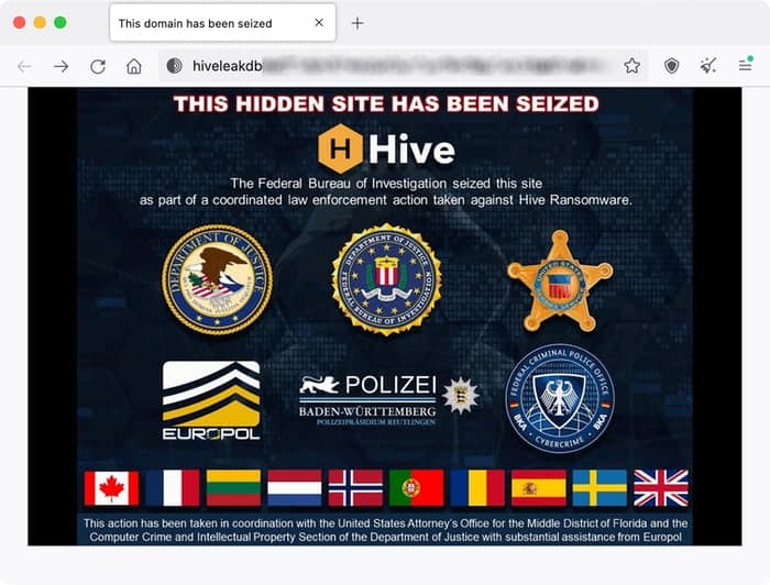 Hive seized