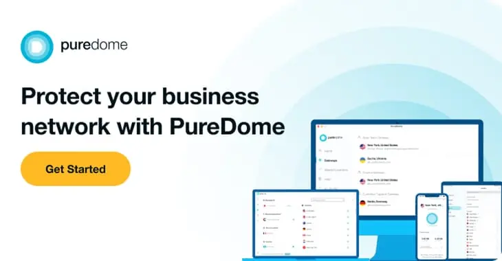 Protect your business network with PureDome