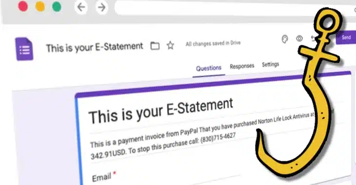 Hackers exploit Google Forms to trick users into falling for call-back phishing attack