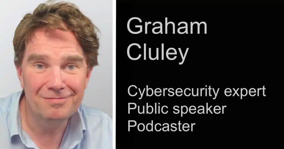 Cybersecurity expert Graham Cluley – keynote speaker • Cybersecurity expert & keynote speaker